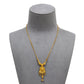 Pre-Owned 22ct Gold Flower Tassel Pendant Necklace 16inch