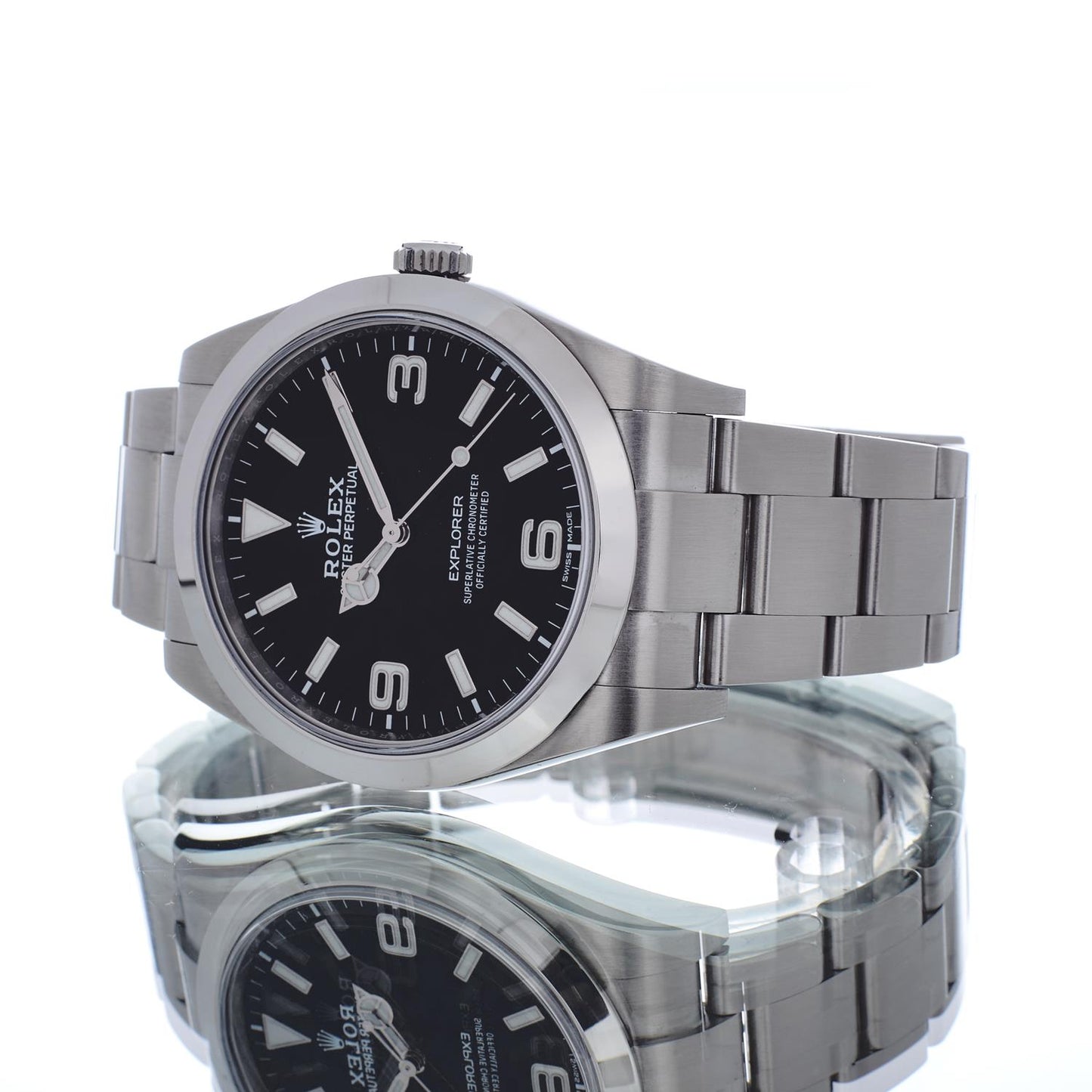 Pre-Owned Rolex Explorer 39 214270