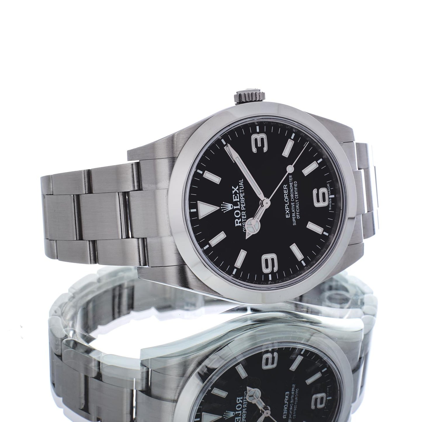 Pre-Owned Rolex Explorer 39 214270