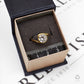 Pre-Owned 14ct Gold CZ Twist Dress Ring