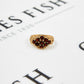 Pre-Owned 9ct Gold 9 Garnet Cluster Ring