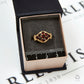 Pre-Owned 9ct Gold 9 Garnet Cluster Ring