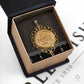 Pre-Owned 9ct Gold St George Pendant With Swirl Border