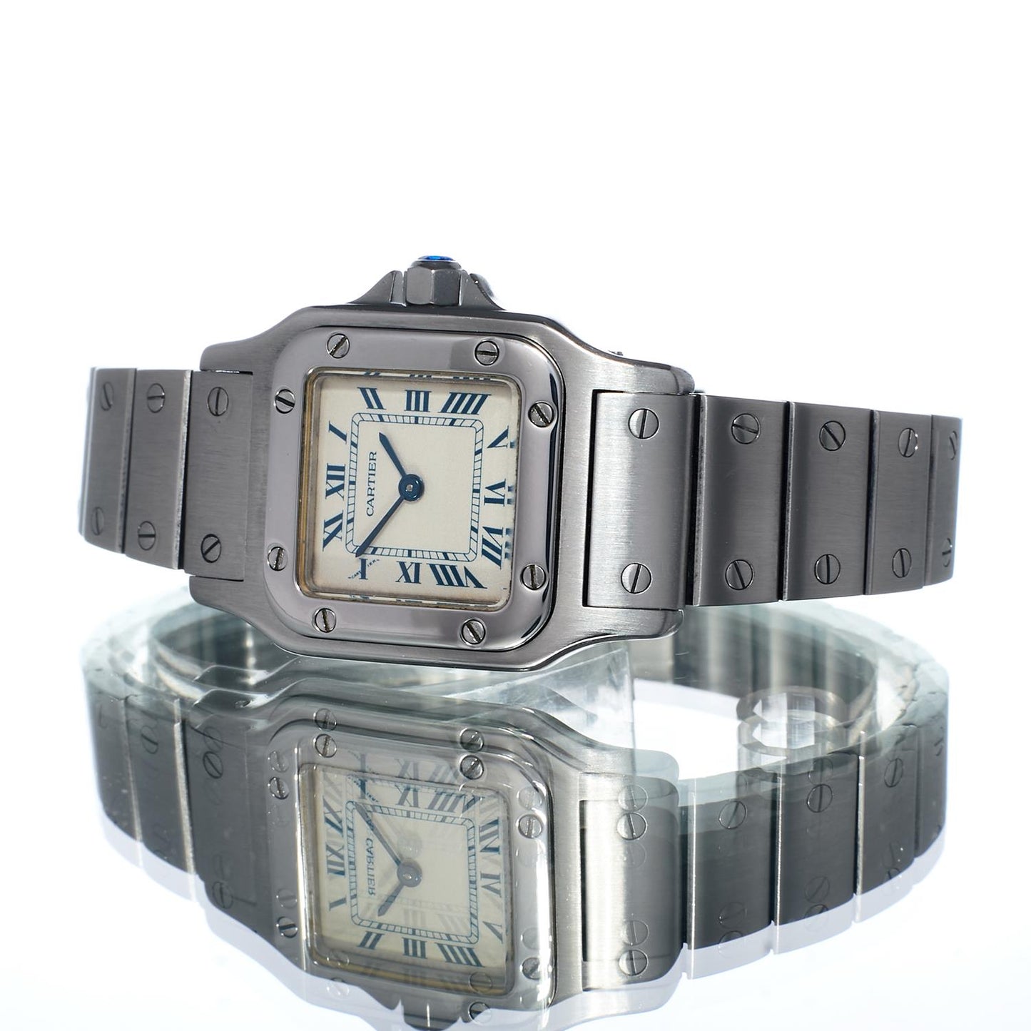 Pre-Owned Cartier Santos Galbee 1565