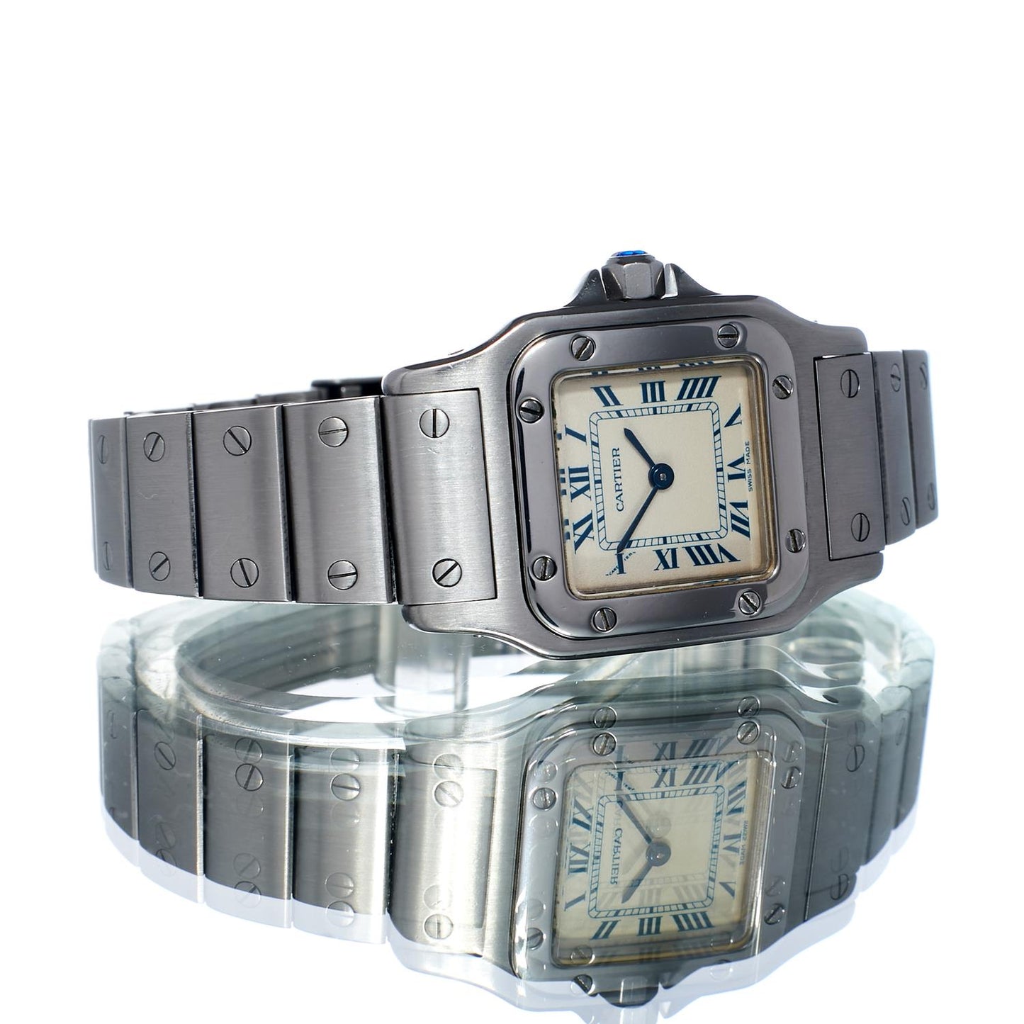 Pre-Owned Cartier Santos Galbee 1565