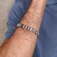 Pre-Owned 18ct White Gold Watch Link Chain Bracelet