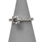 Pre-Owned 18ct White Gold & 1.03ct Diamond Engagement Ring