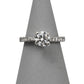 Pre-Owned 18ct White Gold & 1.03ct Diamond Engagement Ring 