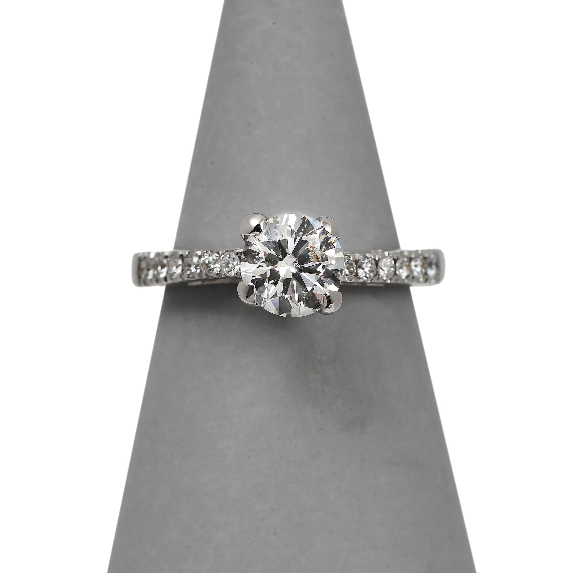 Pre-Owned 18ct White Gold Diamond Engagement Ring
