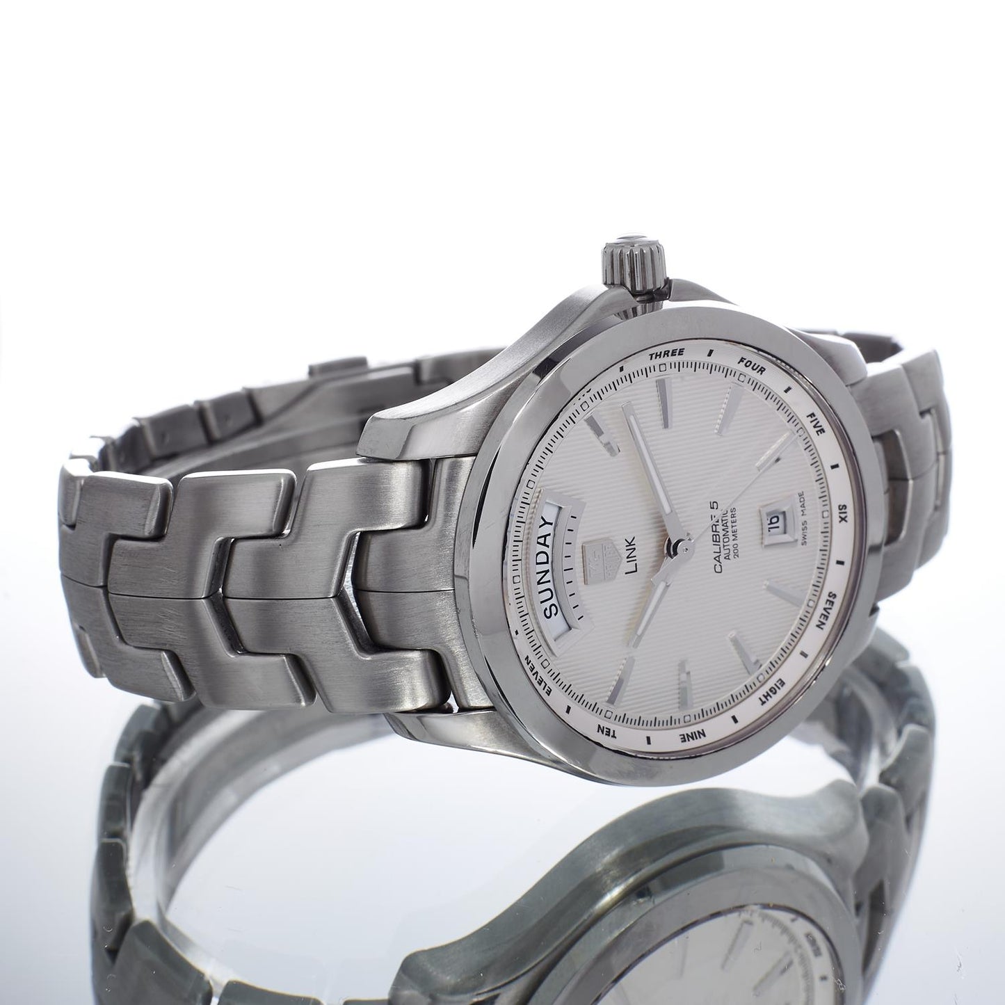 Pre-Owned Tag Heuer Link Calibre 5 WJF2011