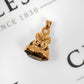 Pre-Owned 9ct Gold Smokey Quartz Fob