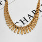 Pre-Owned 9ct Gold Cleopatra Style Necklace