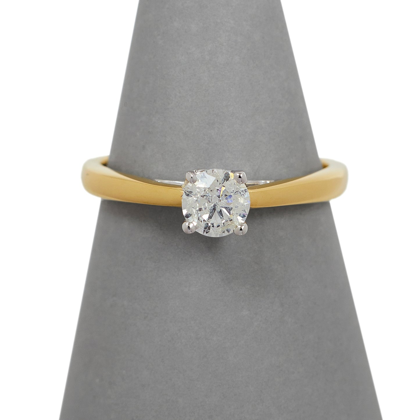 Pre-Owned 9ct Gold & 0.50ct Diamond Solitaire Ring