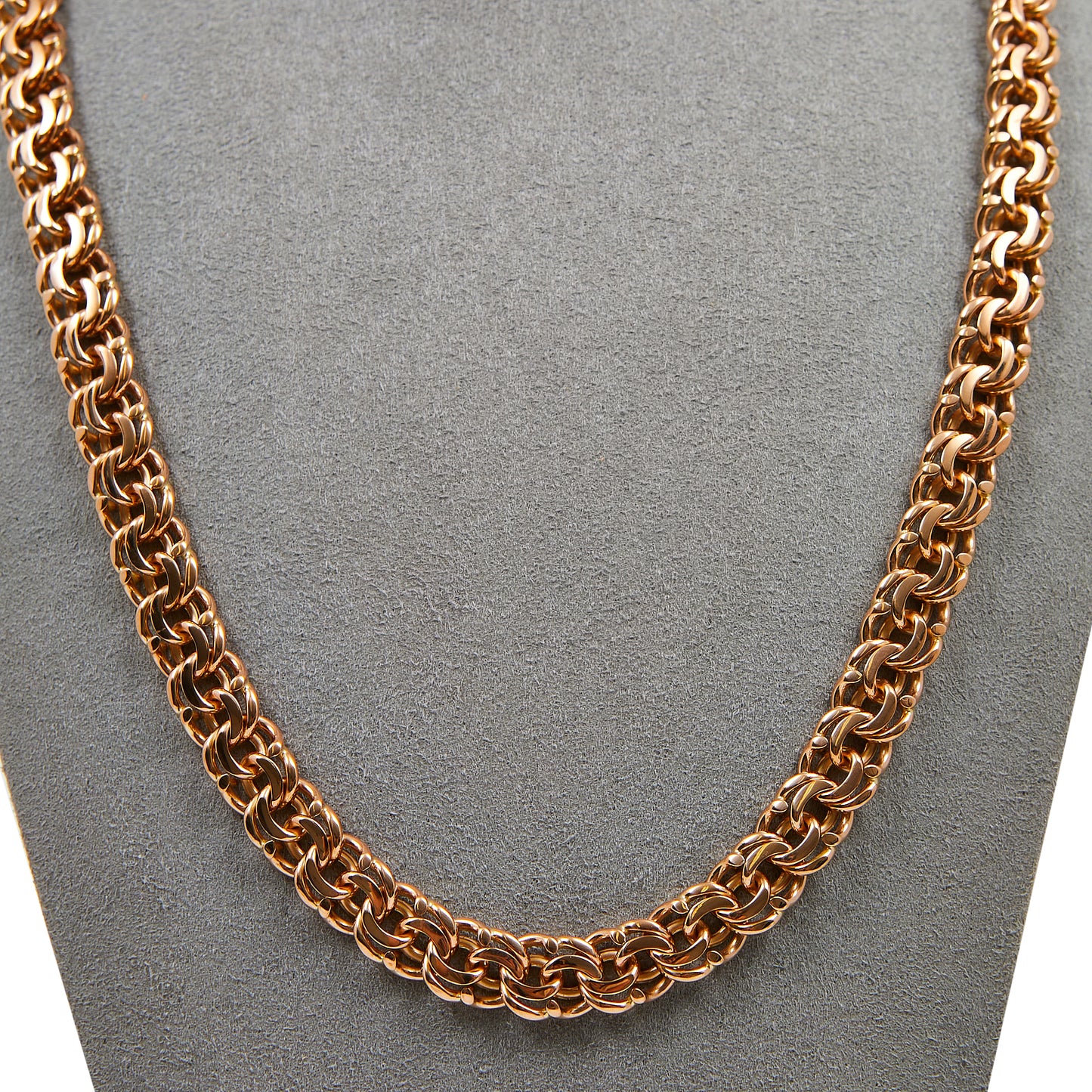 Pre-Owned 14ct Gold Oversized Figure Of 8 Chain Necklace