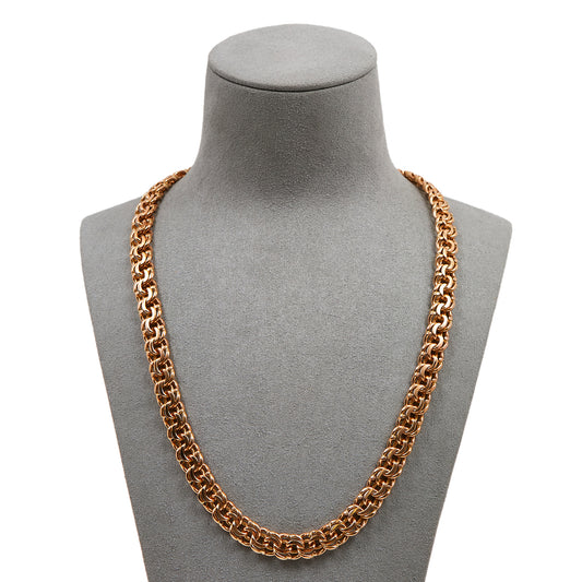 Pre-Owned 14ct Gold Oversized Figure Of 8 Chain Necklace