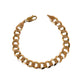 Pre-Owned 9ct Gold 9mm Curb Bracelet 8 Inch