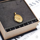 Pre-Owned 9ct Gold Oval MUM Locket Pendant