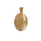 Pre-Owned 9ct Gold Oval MUM Locket Pendant