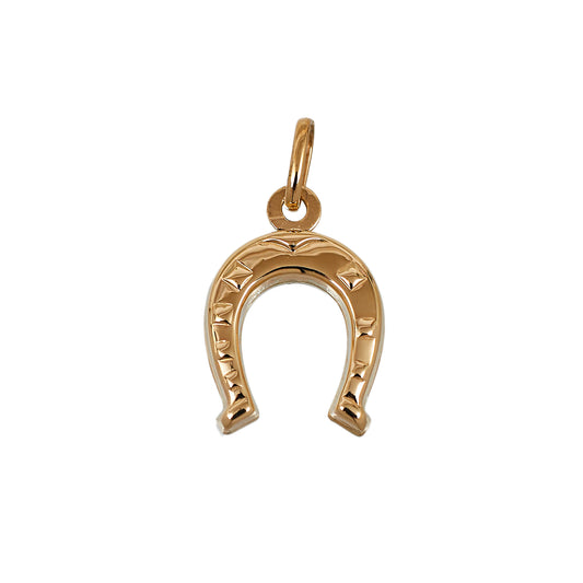 Pre-Owned 9ct Gold Horse Shoe Pendant