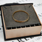 Pre-Owned 9ct Gold Patterned Expandable Baby Bangle