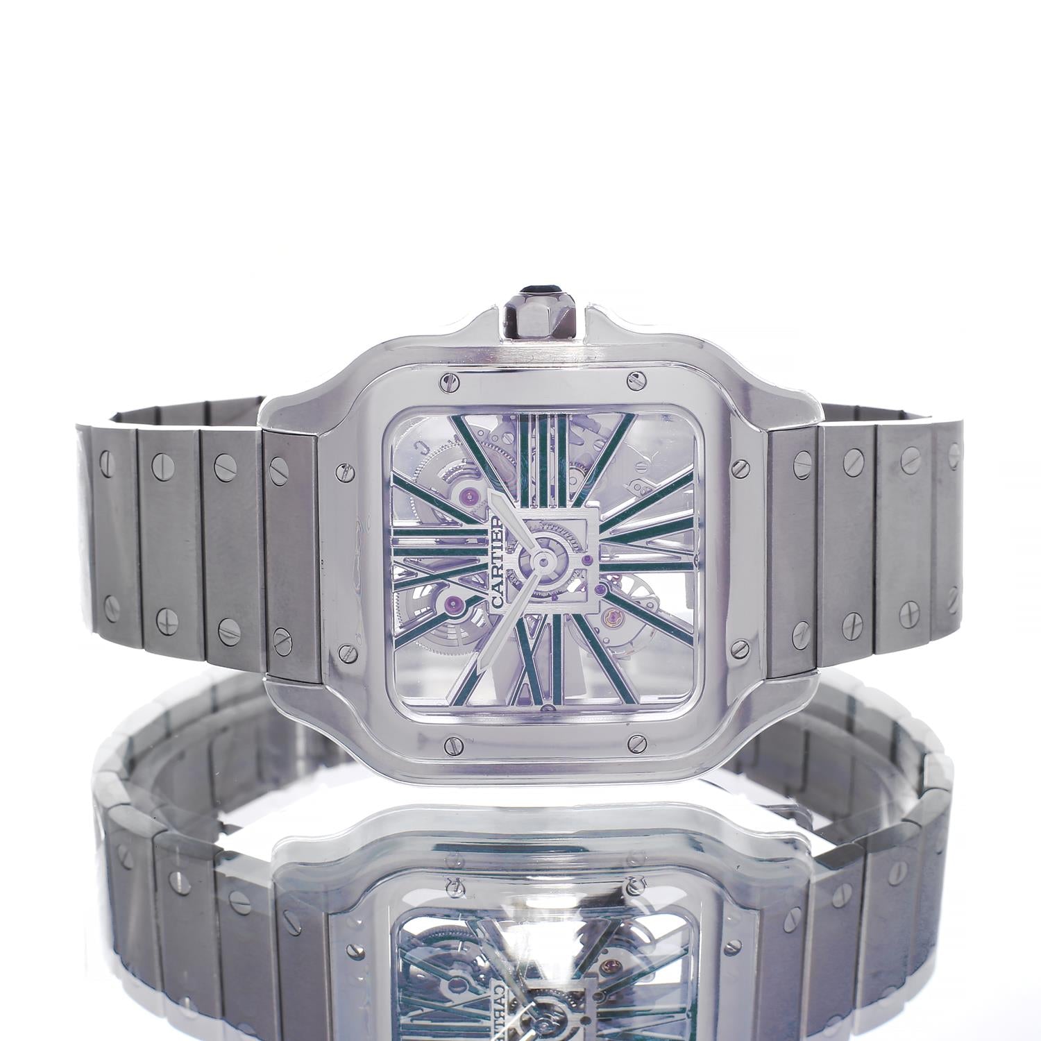 Pre owned cartier santos 100 hotsell