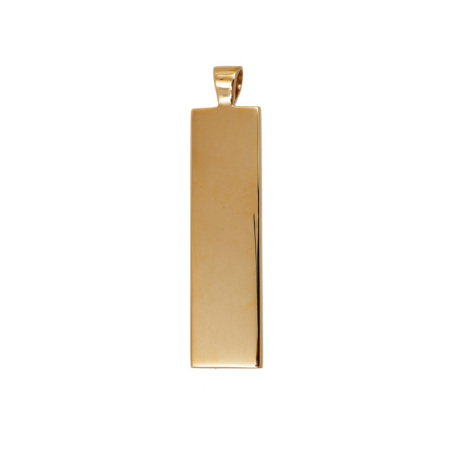 Pre-Owned 9ct Gold Ingot Bar Pendant