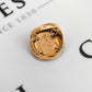 Pre-Owned 9ct Gold CZ St George Ring