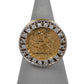 Pre-Owned 9ct Gold CZ St George Ring