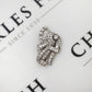 Pre-Owned Platinum & 5.67ct Diamond Vintage Brooch