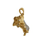 Pre-Owned 9ct Gold CZ Bulldog Pendant