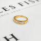 Pre-Owned 18ct Gold & 7 Diamond Half Eternity Ring