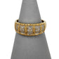 Pre-Owned 14ct Gold & Diamond 60s Style Bump Head Ring