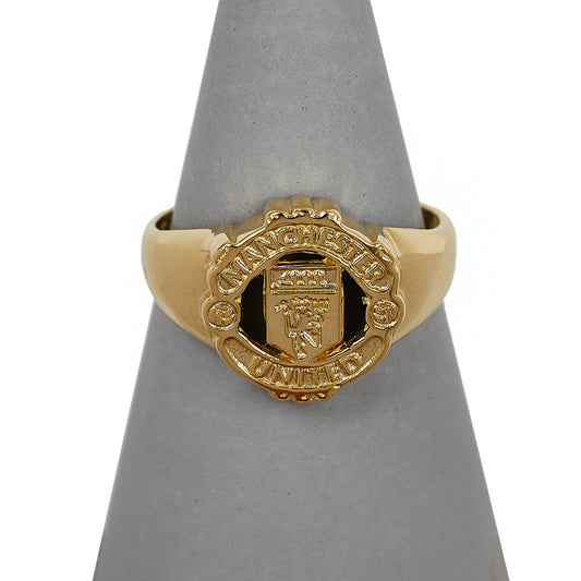 Pre-Owned 9ct Gold Manchester United FC Ring