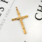 Pre-Owned 9ct Gold Crucifix Pendant