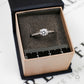 Pre-Owned 9ct White Gold CZ Ring & CZ Shoulders