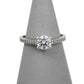 
Pre-Owned 9ct White Gold CZ Ring & CZ Shoulders