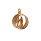 Pre-Owned 9ct Gold Wedding Couple Charm