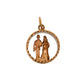 Pre-Owned 9ct Gold Wedding Couple Charm