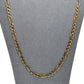 Pre-Owned 9ct Gold Figaro Necklace 24 Inch