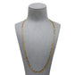 Pre-Owned 9ct Gold Figaro Necklace 24 Inch