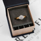 Pre-Owned 9ct Gold & Diamond Cluster Ring - Size O