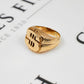 Pre-Owned 9ct Gold Americana Dollar Ring