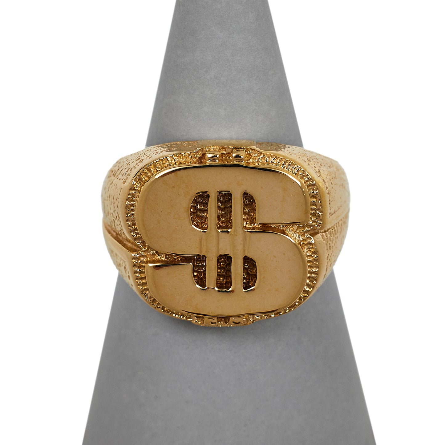 Pre-Owned 9ct Gold Americana Dollar Ring 