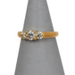 Pre-Owned 18ct Gold & Diamond Trinity Ring