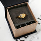 Pre-Owned 9ct Gold Child Heart Signet Ring