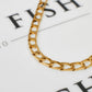 Pre-Owned 9ct Gold Curb Necklace 30 Inch