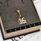 Pre-Owned 9ct Gold CZ Sweet 16 Pendant