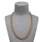 Pre-Owned 9ct Gold Rope Necklace 18 Inch