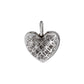 Pre-Owned 18ct White Gold Diamond Heart Pendant