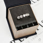 Pre-Owned 18ct White Gold 5 Diamond Half Eternity Ring